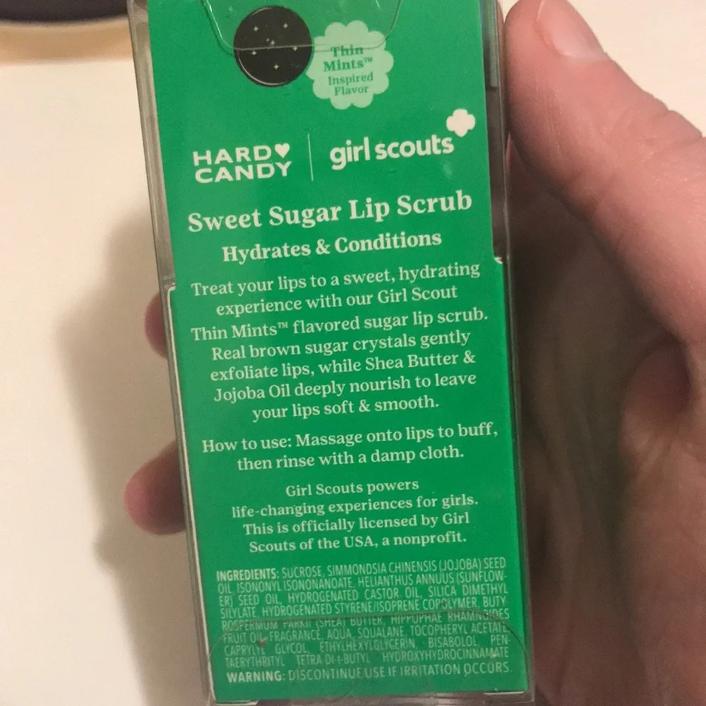 ☀️ Hard Candy x Girl Scouts Thin Mint Sweet Sugar Lip Scrub